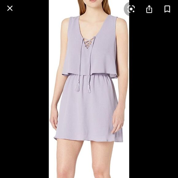 Jack by BB Dakota Layers to It Bubble Crepe Dress - Picture 1 of 4